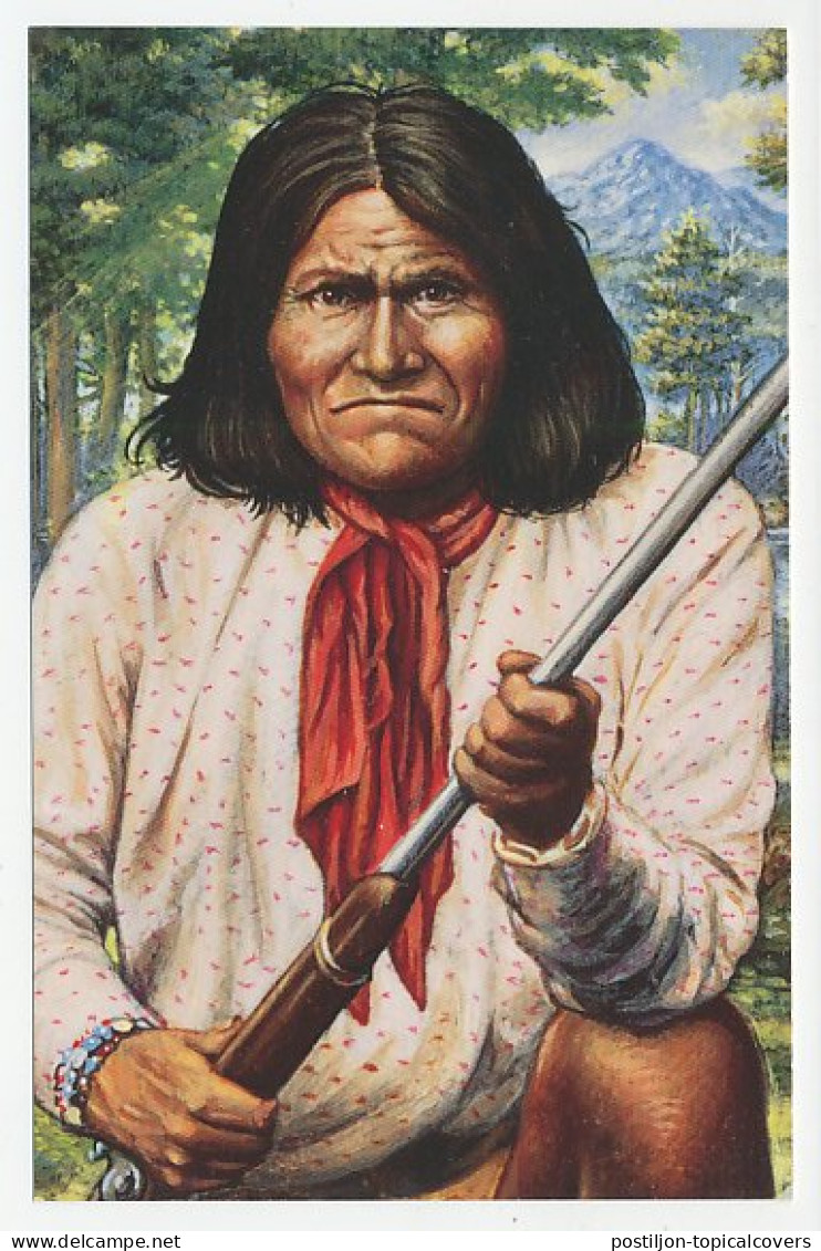 Postal Stationery USA 1993 Indian - Geronimo - Apache War Leader - Indiens D'Amérique