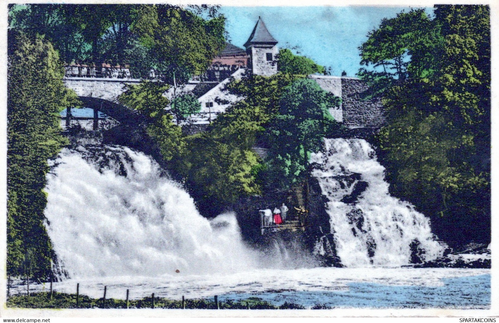 BELGIO COO WATERFALL Provincia Di Liegi Cartolina CPA Unposted #PAD177.IT - Stavelot