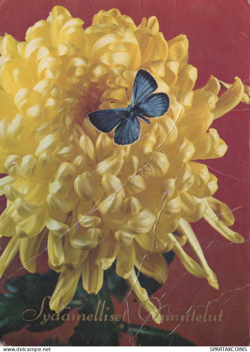 FIORI Vintage Cartolina CPSM #PBZ410.IT - Flowers