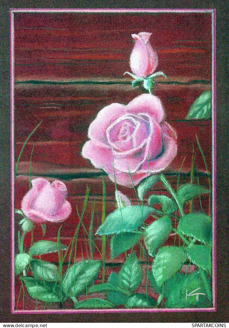 FIORI Vintage Cartolina CPSM #PBZ710.IT - Flowers