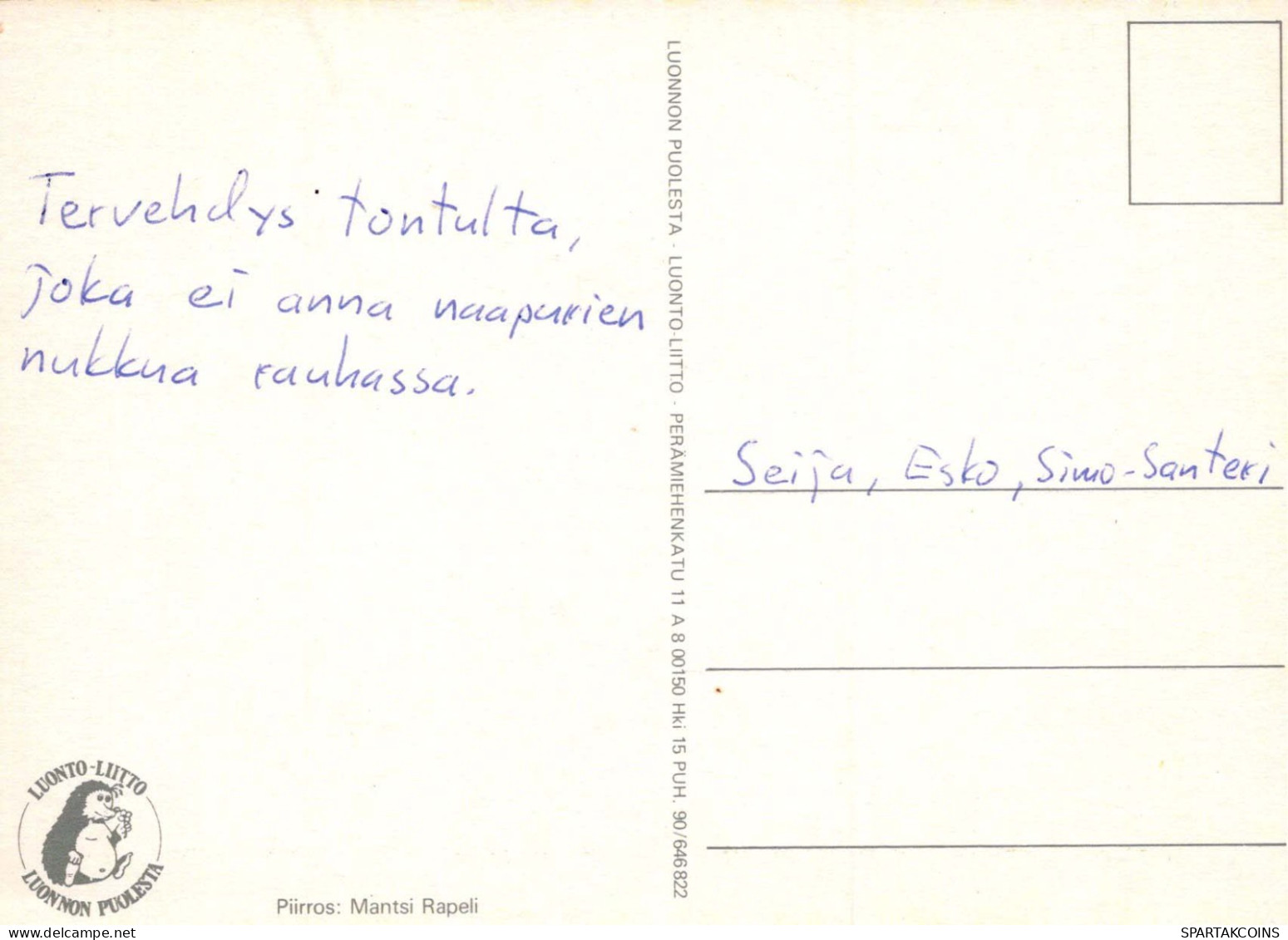 UMORISMO CARTOON Vintage Cartolina CPSM #PBV615.IT - Humor