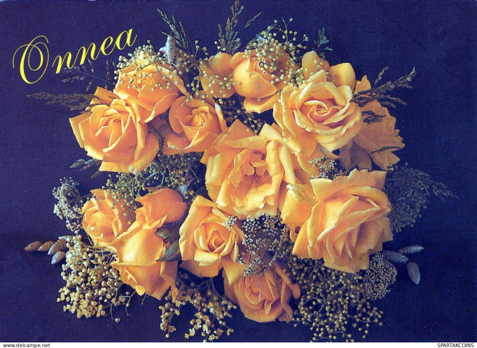 FIORI Vintage Cartolina CPSM #PBZ049.IT - Flowers