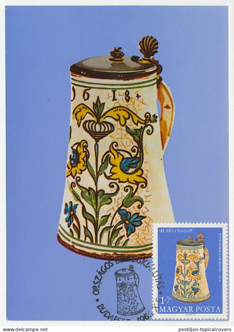 Maximum Card Hungary 1968 Goblet - Porcelain