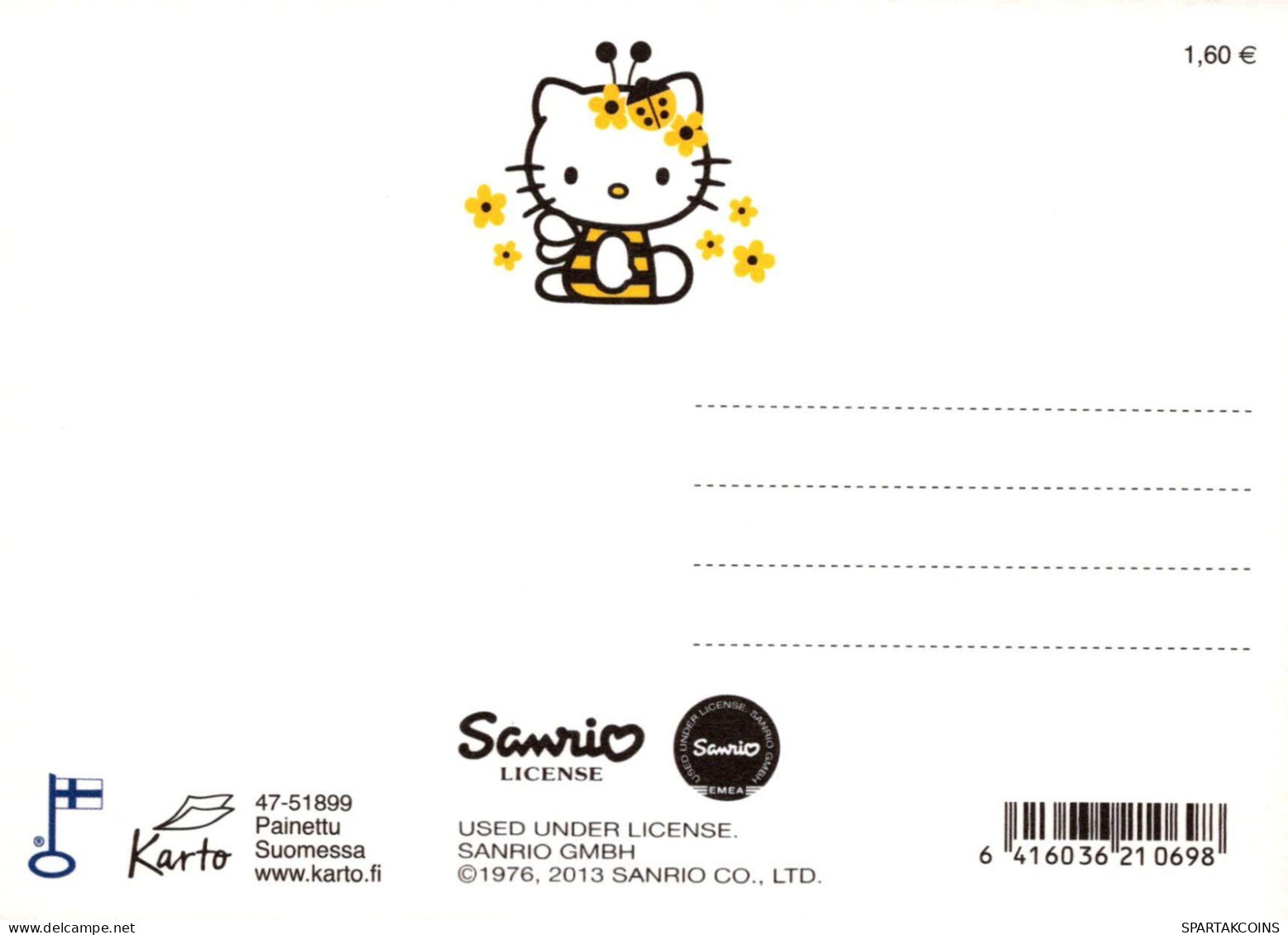 GATTO KITTY Animale Vintage Cartolina CPSM #PBQ806.IT - Chats