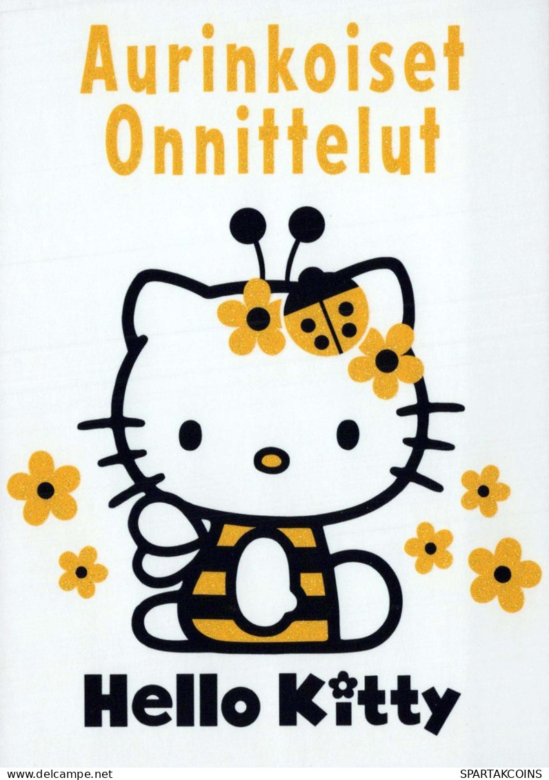 GATTO KITTY Animale Vintage Cartolina CPSM #PBQ806.IT - Chats