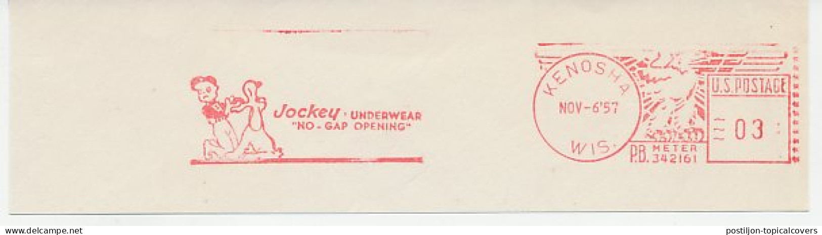 Meter Cut USA 1957 Dog - Jockey Underwear - Autres & Non Classés