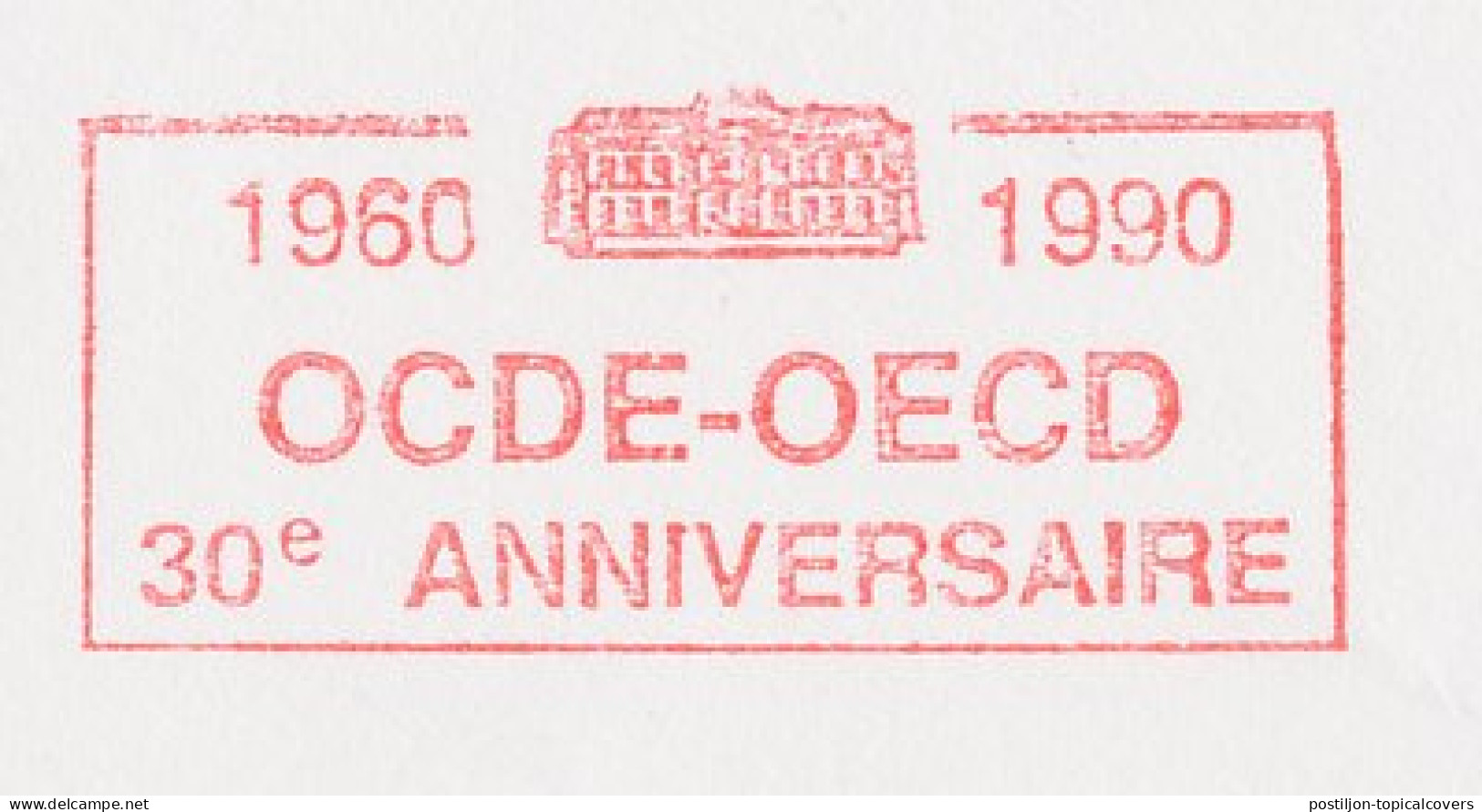 Meter Cover France 1992 OECD - Organisation For Economic Co-Operation And Developement  - Ohne Zuordnung
