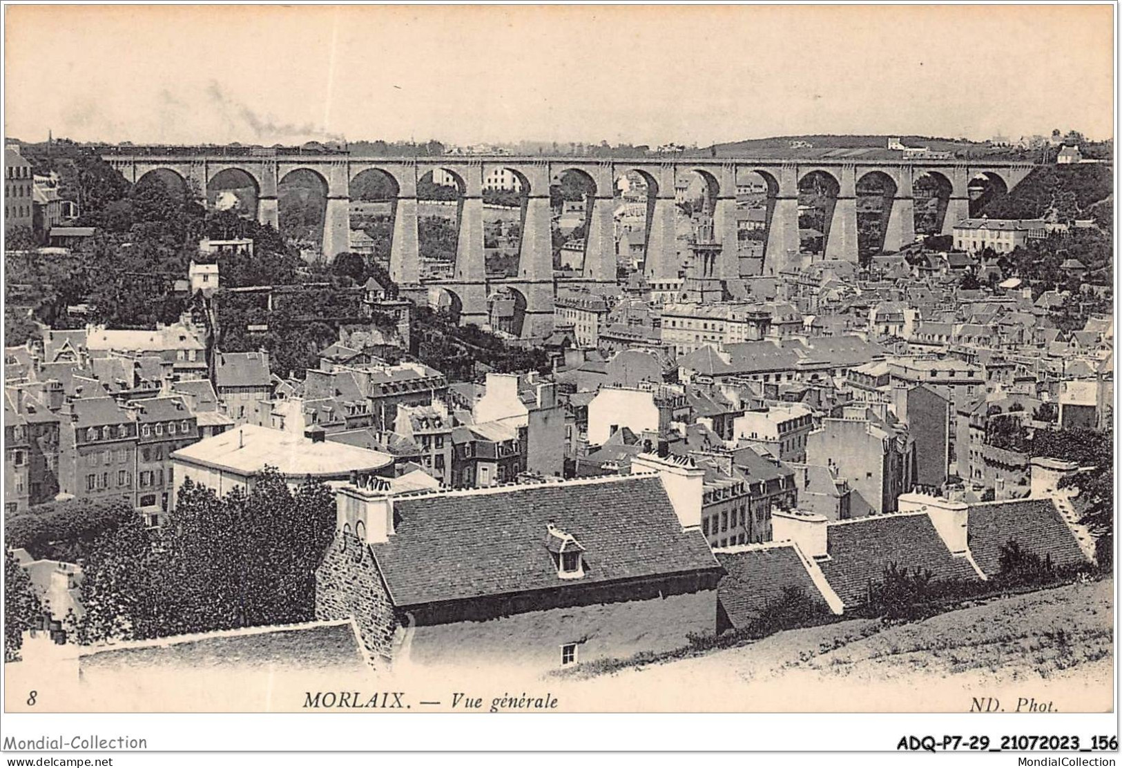 ADQP7-29-0663 - MORLAIX - Vue Générale - Morlaix