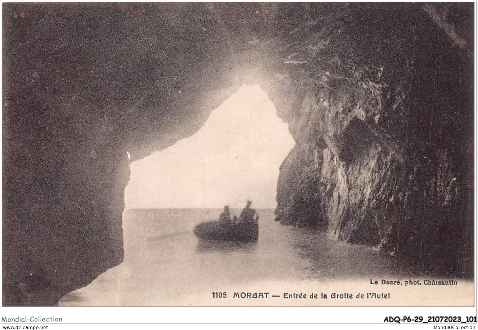 ADQP6-29-0545 - MORGAT - Entrée De La Grotte De L'autel - Morgat