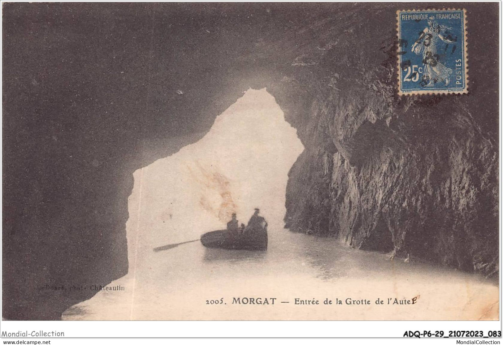 ADQP6-29-0536 - MORGAT - Entrée De La Grotte De L'autel - Morgat