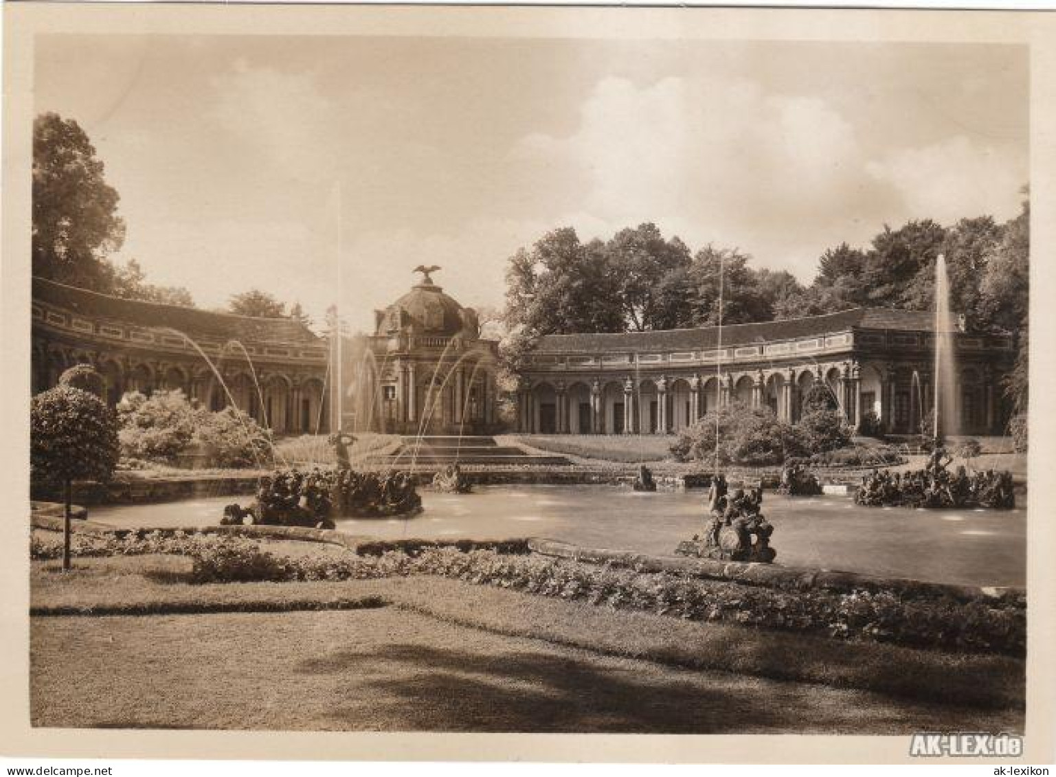 Ansichtskarte Bayreuth Eremitage - Foto AK Ca 1936 1936 - Bayreuth