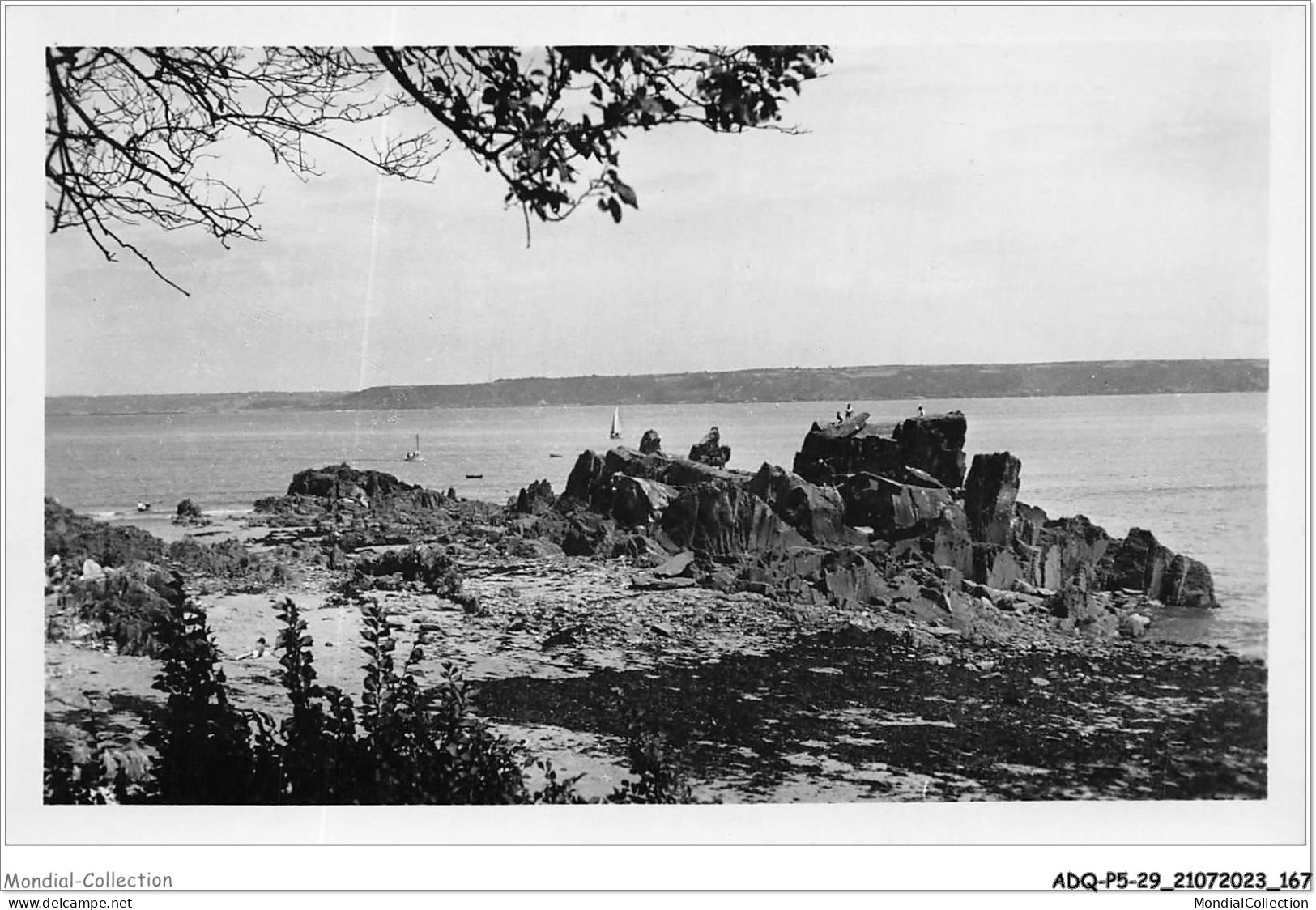 ADQP5-29-0476 - LOCQUIREC - La Roche Tombée - Locquirec