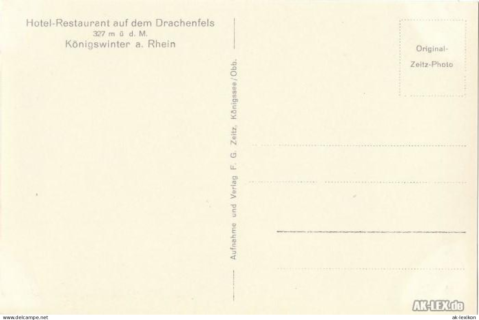 Ansichtskarte Königswinter Blick Vom Drachenfels ... Foto AK Ca 1936 1936 - Koenigswinter