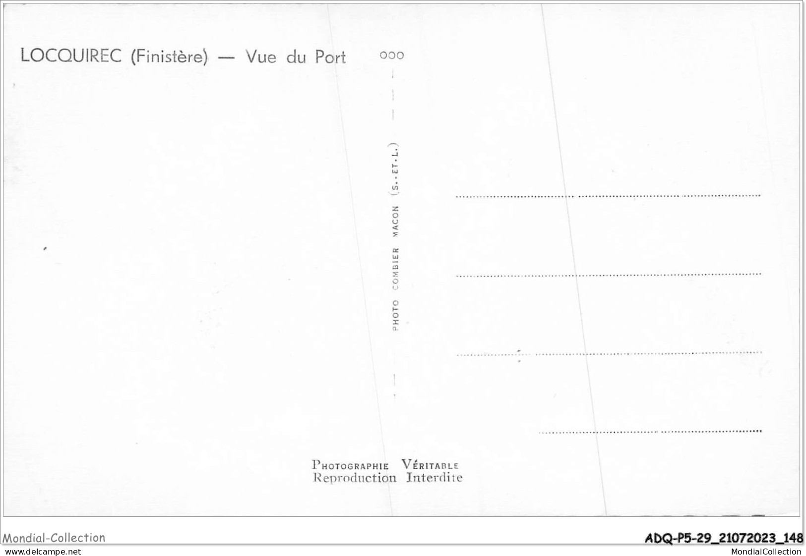 ADQP5-29-0466 - LOCQUIREC - Vue Du Port - Locquirec