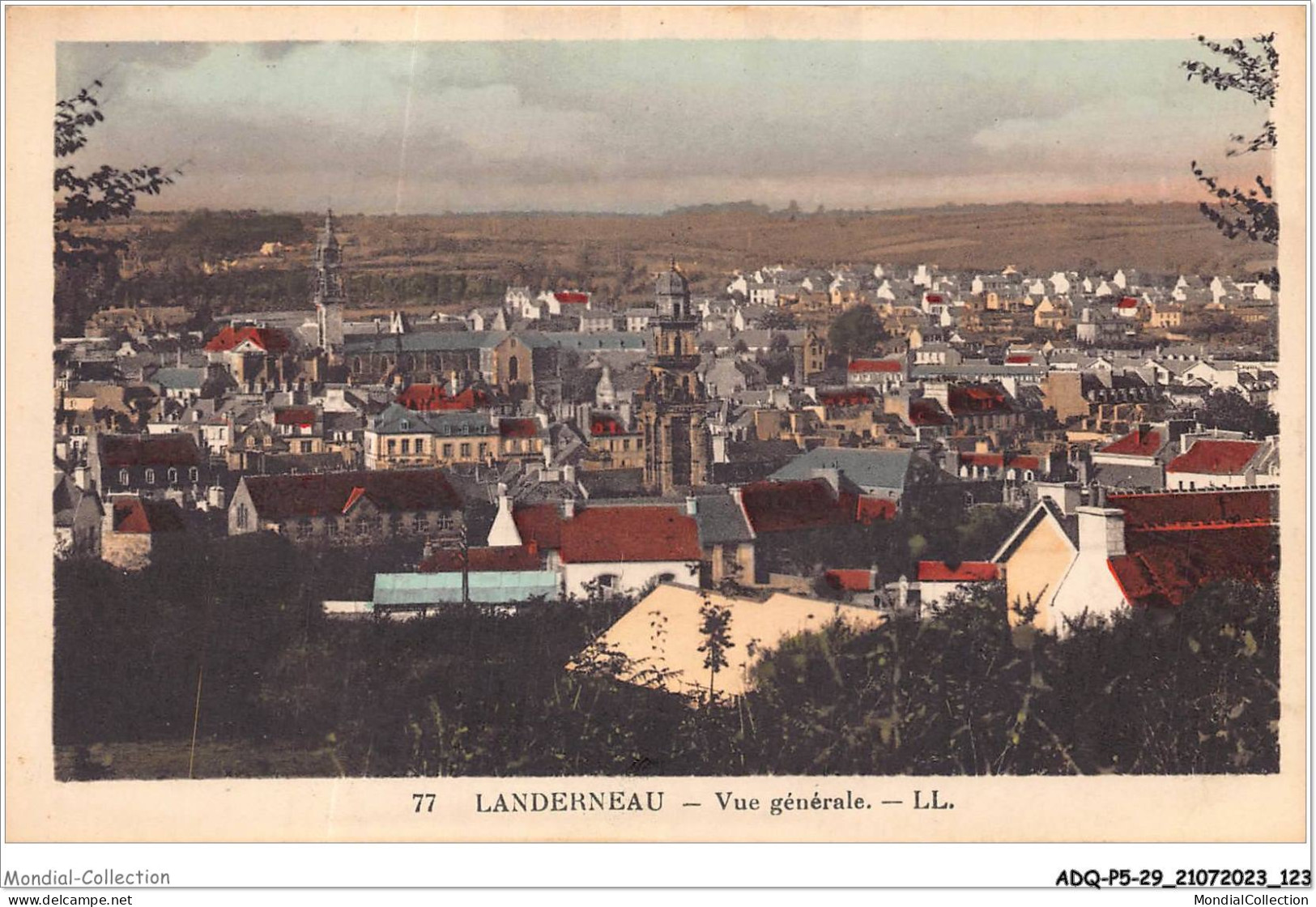 ADQP5-29-0454 - LANDERNEAU - Vue Générale - Landerneau