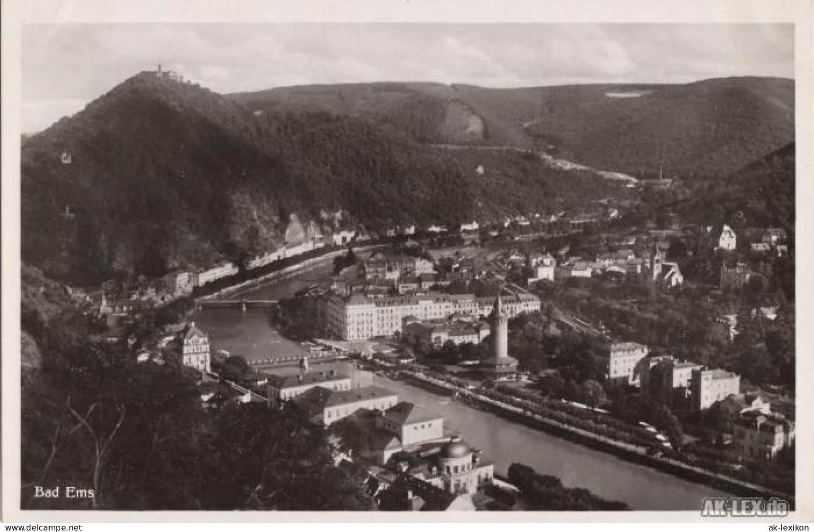 Ansichtskarte Bad Ems Panorama - Foto AK Ca 1936 1936 - Bad Ems