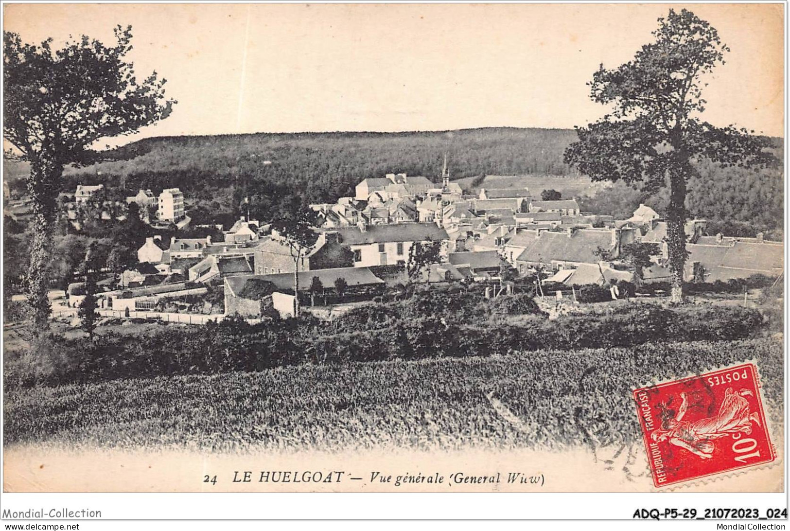 ADQP5-29-0404 - LE HUELGOAT - Vue Générale - Châteaulin