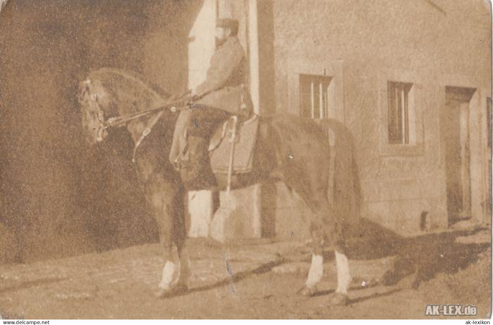 Ansichtskarte  Soldat Auf Pferd Ca. 1914 1914 - Guerre 1914-18