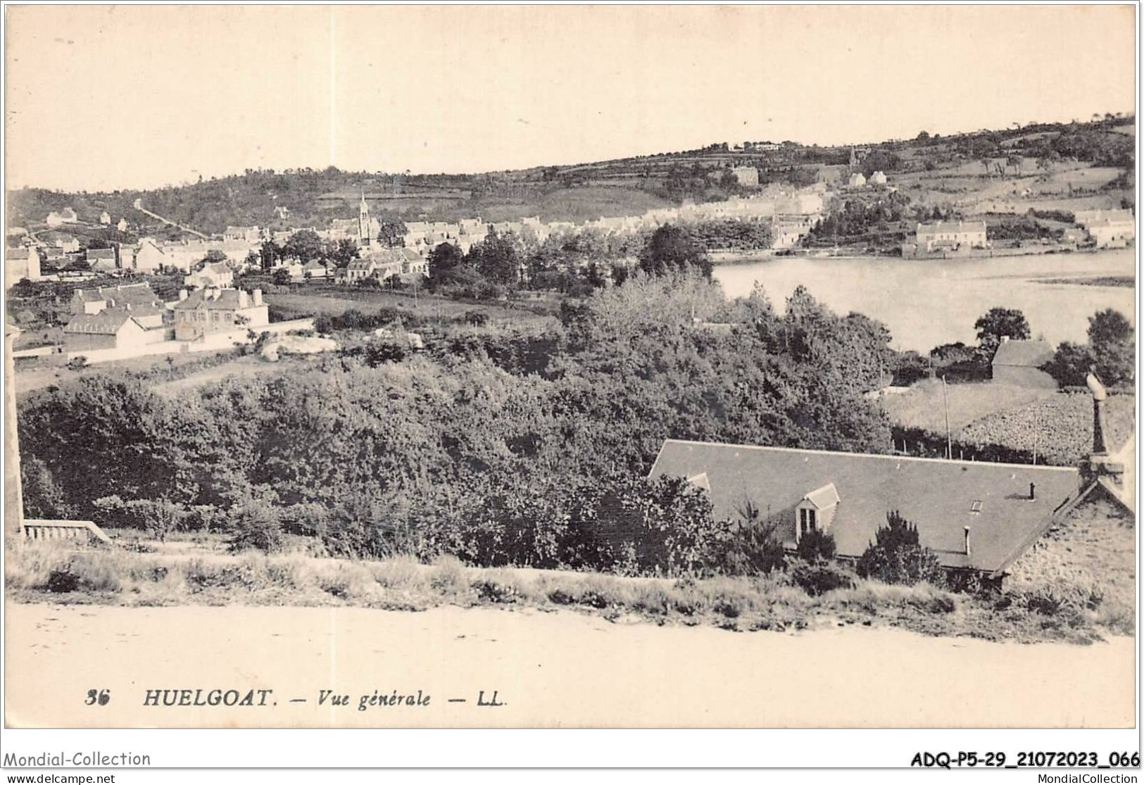 ADQP5-29-0425 - HUELGOAT - Vue Générale - Châteaulin