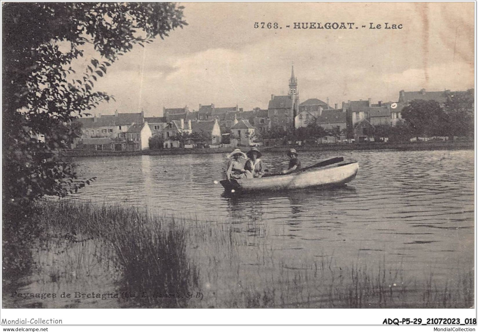 ADQP5-29-0401 - LE HUELGOAT - Le Lac - Châteaulin