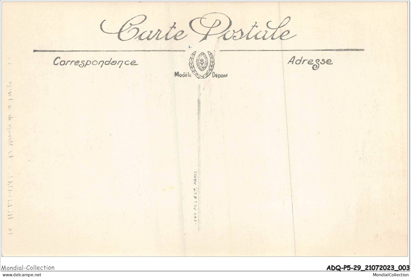 ADQP5-29-0393 - HUELGOAT - Le Ménage De La Vierge - Châteaulin