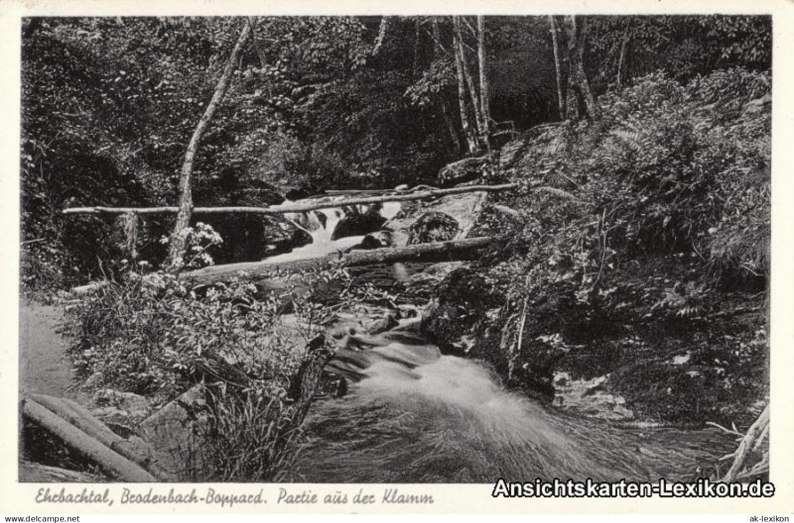 Ansichtskarte Boppard Ehrbachtal - Brodenbach 1953 - Boppard