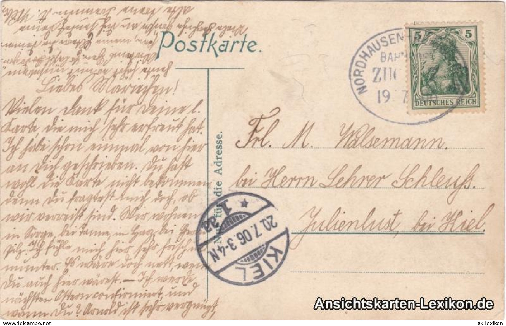 Ansichtskarte Braunlage Partie An Der Wolfsbachmühle 1906  - Braunlage