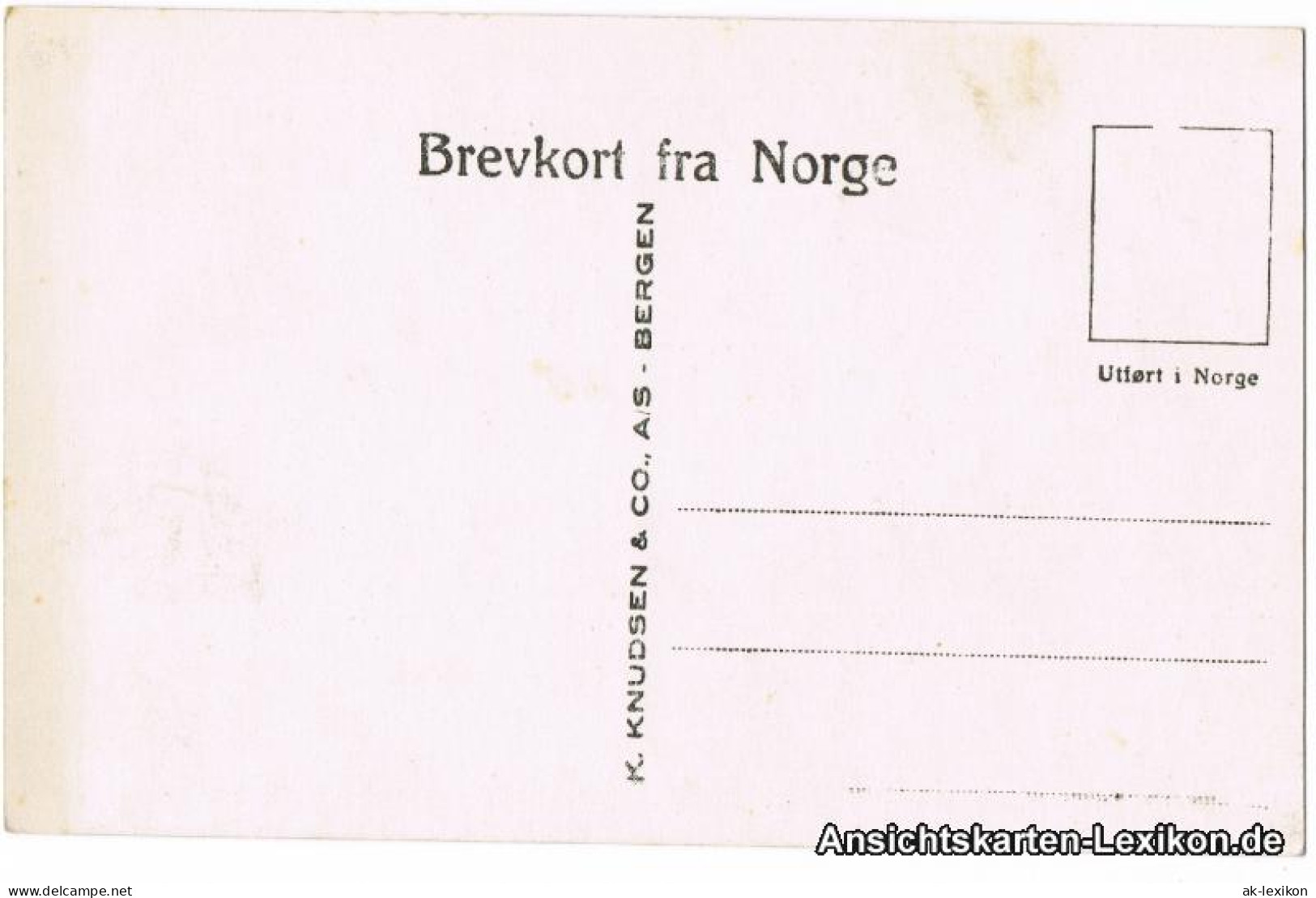 Postcard Olden-Stryn Nordfjord Brixdalsbroeen - Gletscher 1909  - Norway