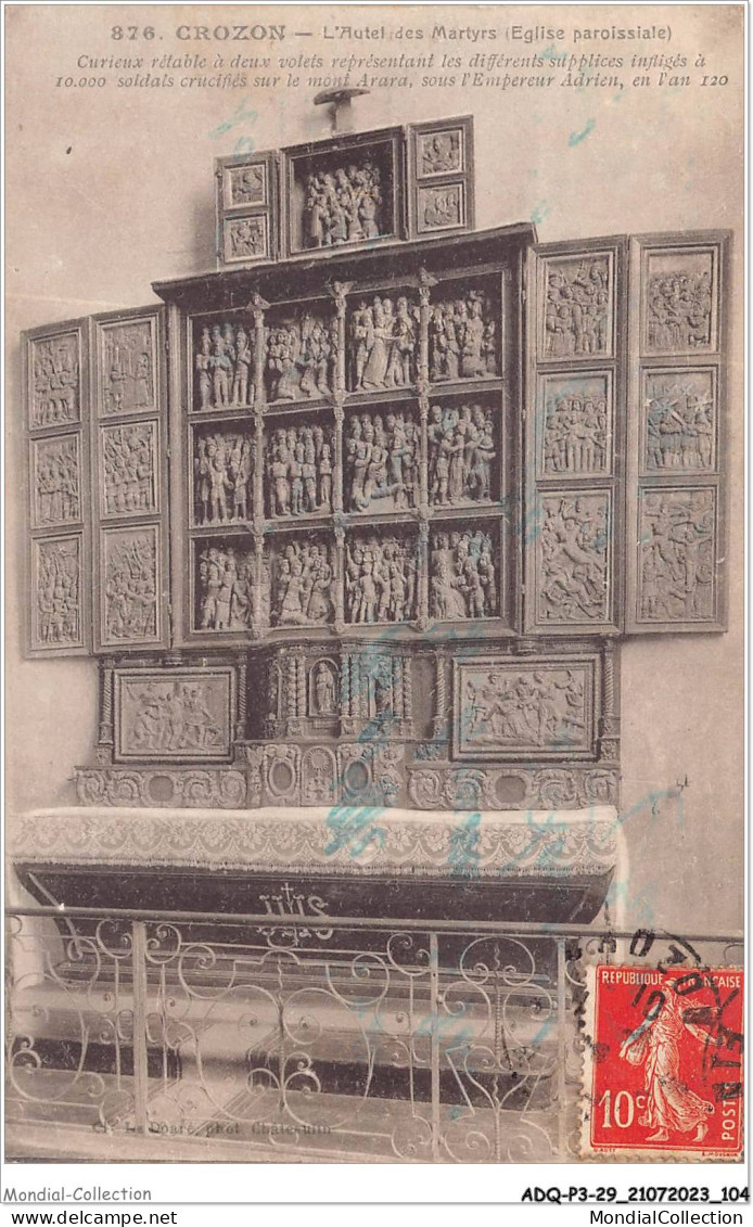 ADQP3-29-0239 - CROZON - L'autel Des Martyrs - Crozon