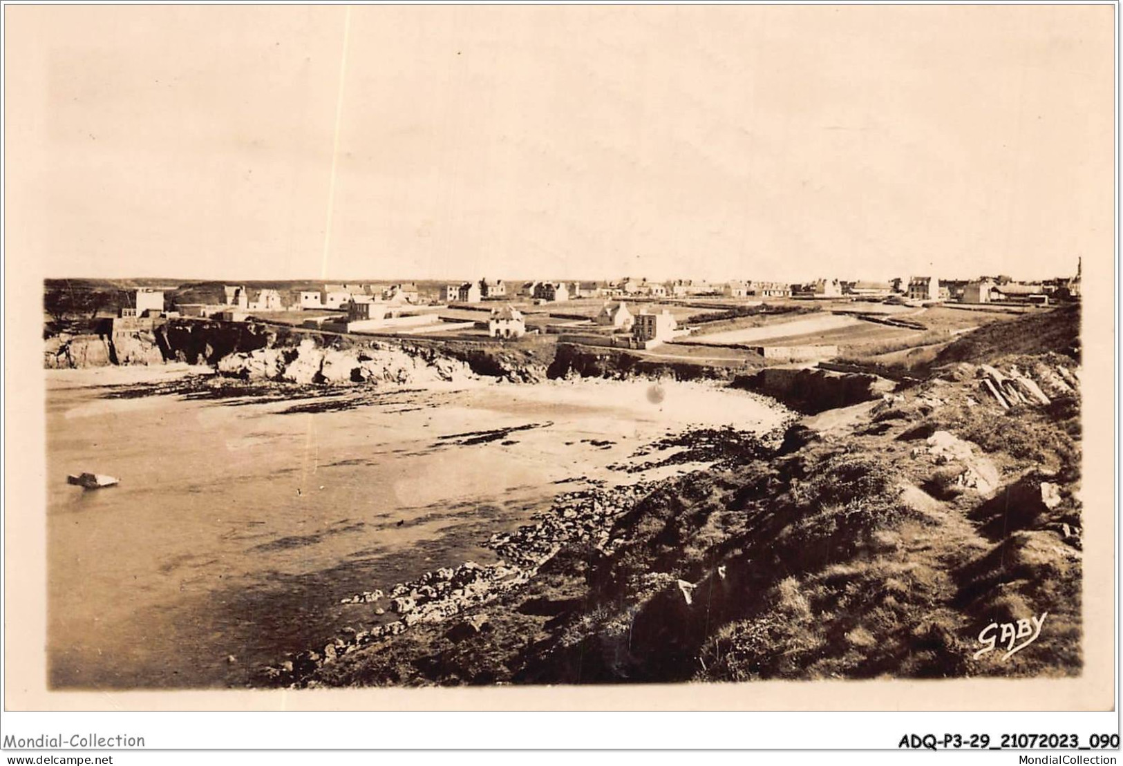 ADQP3-29-0232 - LE CONQUET - Plage De Portez - Vue De La Pointe Du Senard - Le Conquet