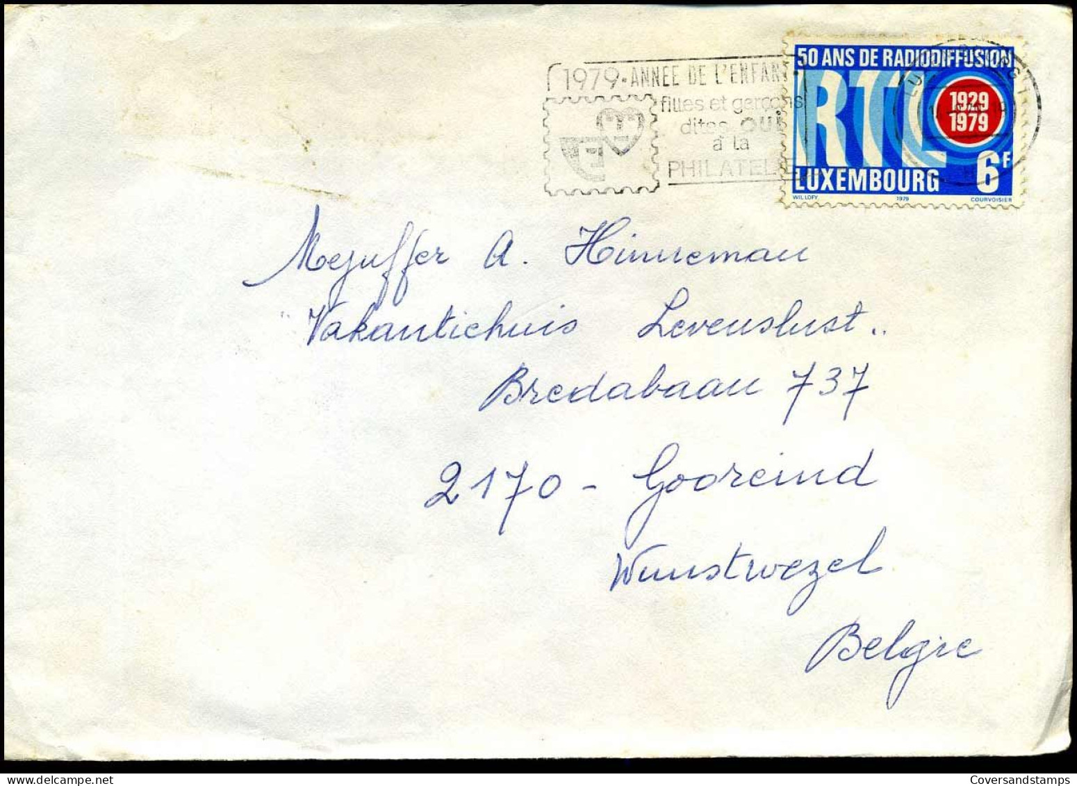 Cover To Wuustwezel, Belgium - Lettres & Documents