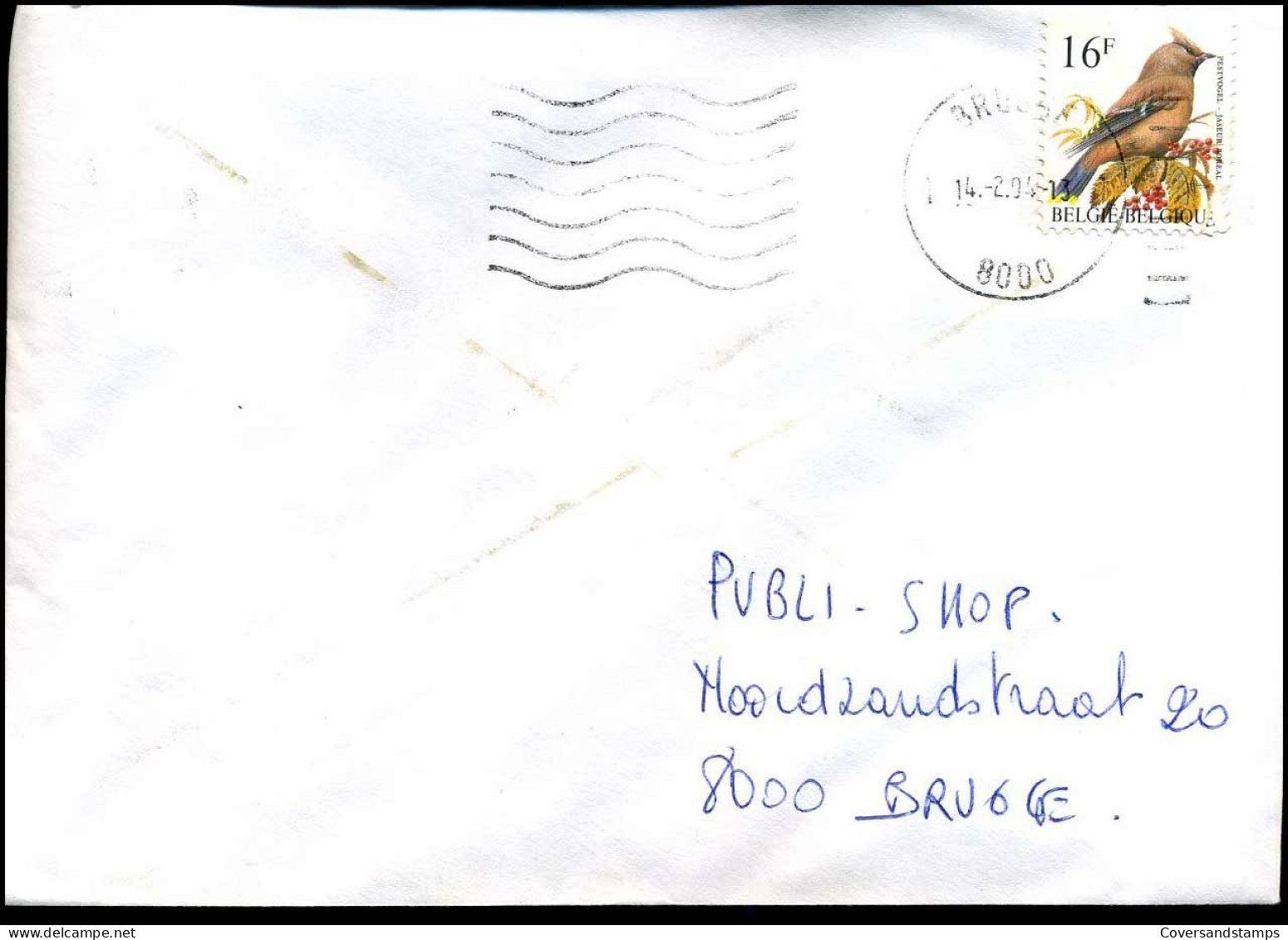 Cover Van En Naar Brugge - N° 2534 - 1985-.. Birds (Buzin)