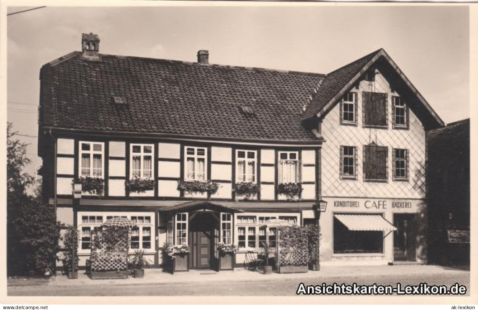 Ansichtskarte  Bäckerei Und Konditorei 1934  - A Identifier