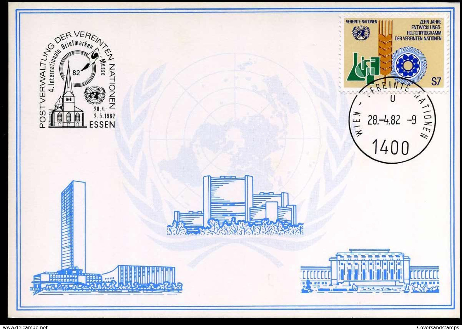 Souvenir - 4. Internationale Briefmarken Messe Essen - Lettres & Documents
