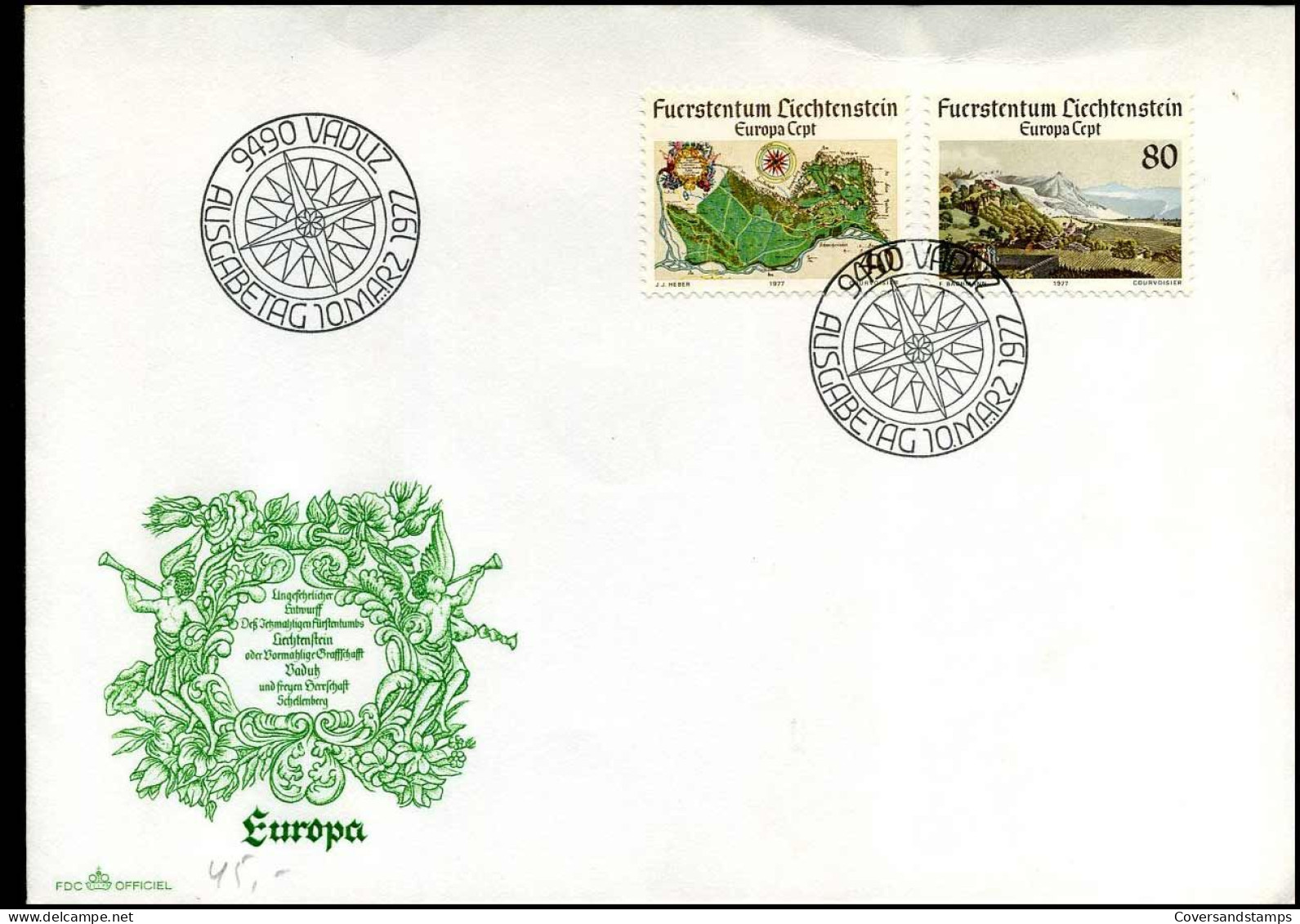 Faroer - FDC Europa CEPT 1977 - 1977