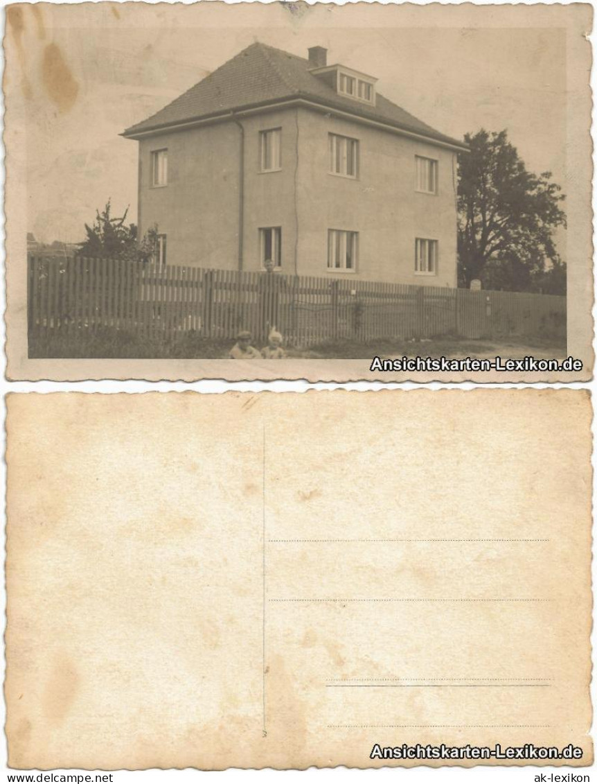 Foto  Aufnahme Eines Hauses 1940 Privatfoto - Unclassified