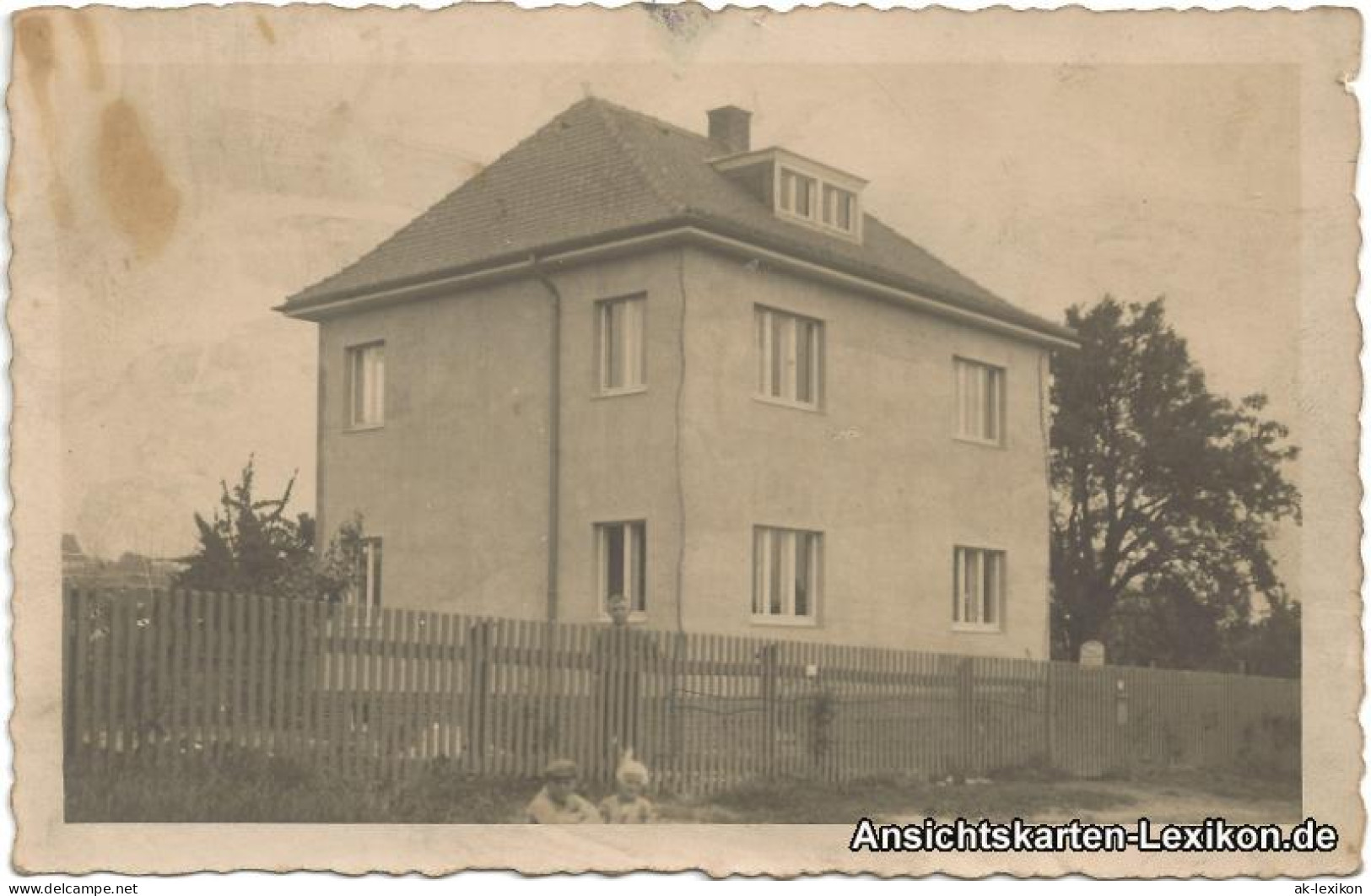 Foto  Aufnahme Eines Hauses 1940 Privatfoto - Unclassified