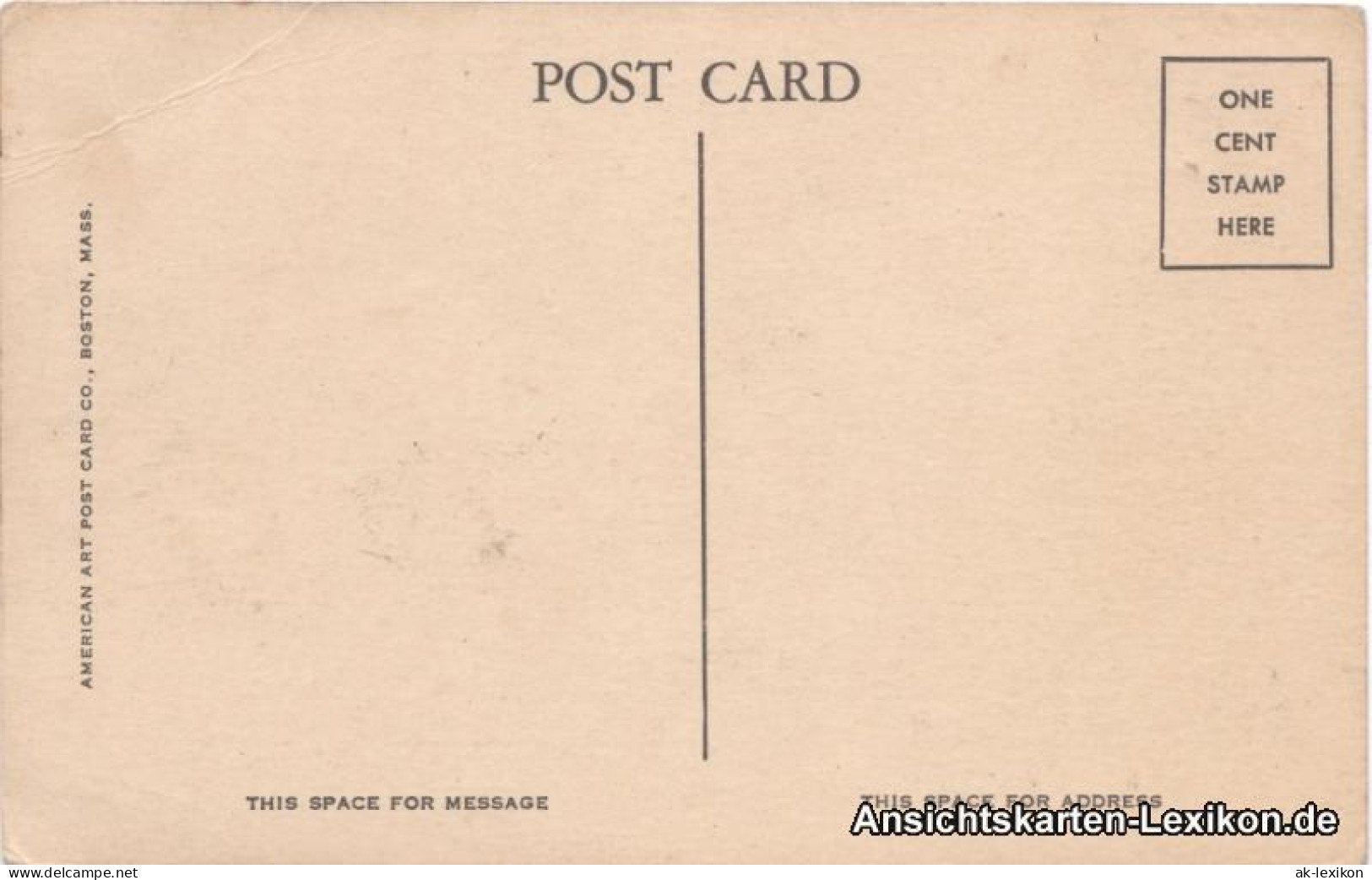 Postcard Belfast (Maine) Church Street 1920  - Autres & Non Classés