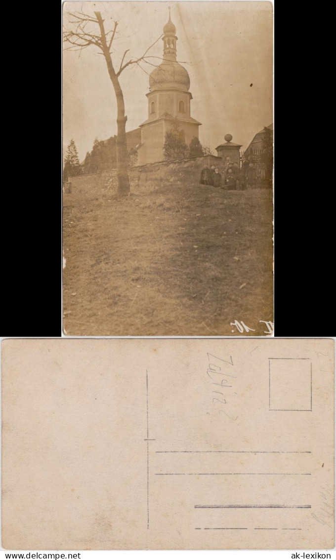 Foto  Lausitzer Kirche? 1920 Privatfoto - A Identifier