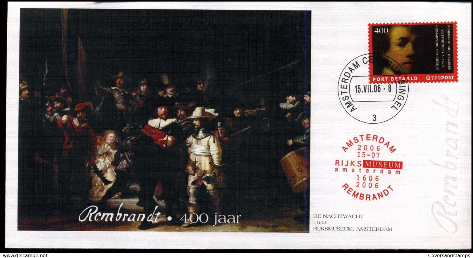 FDC - 400 Jaar Rembrandt - FDC