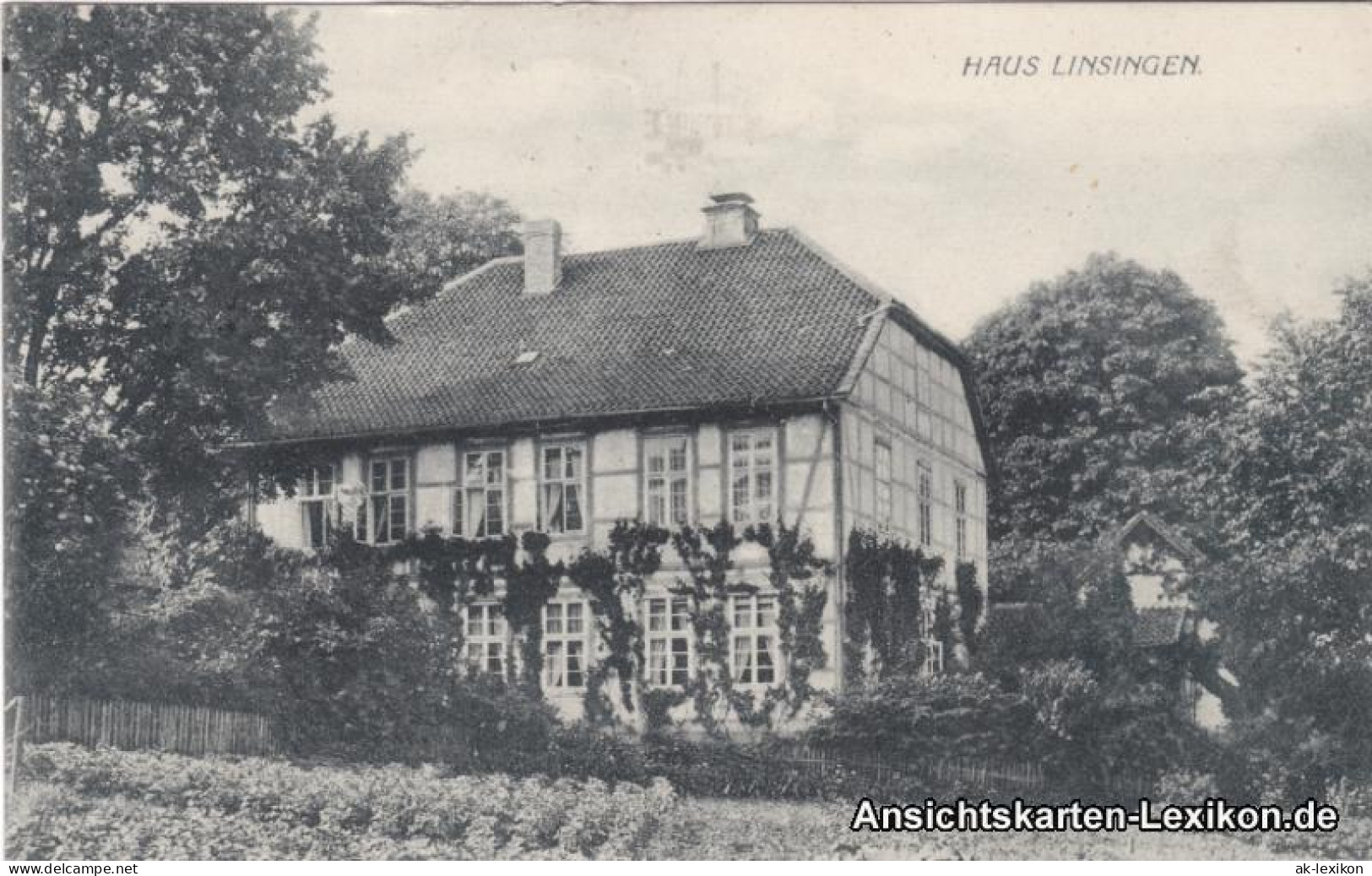 Ansichtskarte  Haus Linsingen 1930 - To Identify