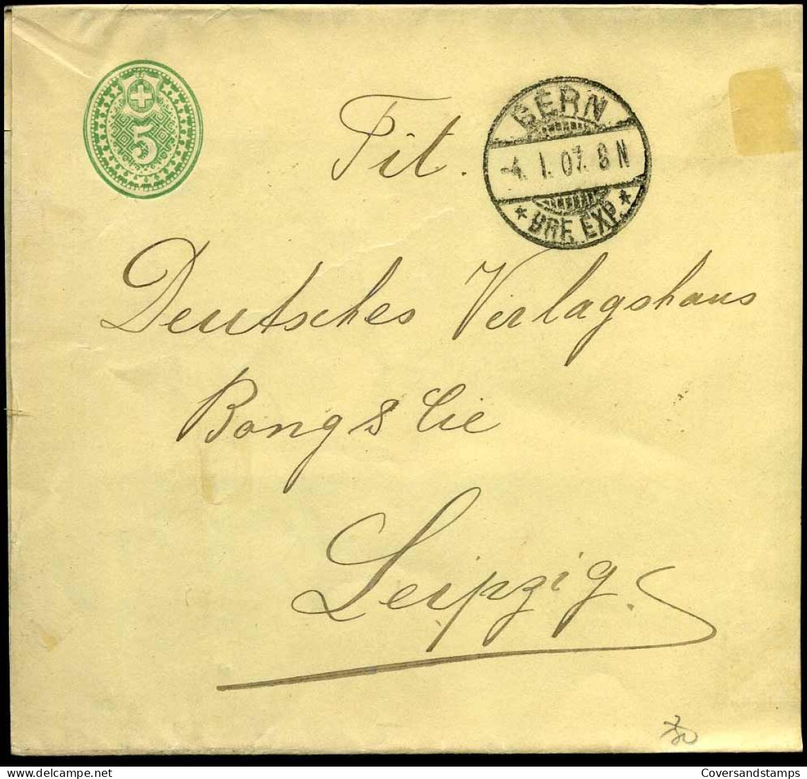 Cover To Leipzig, Germany - Entiers Postaux