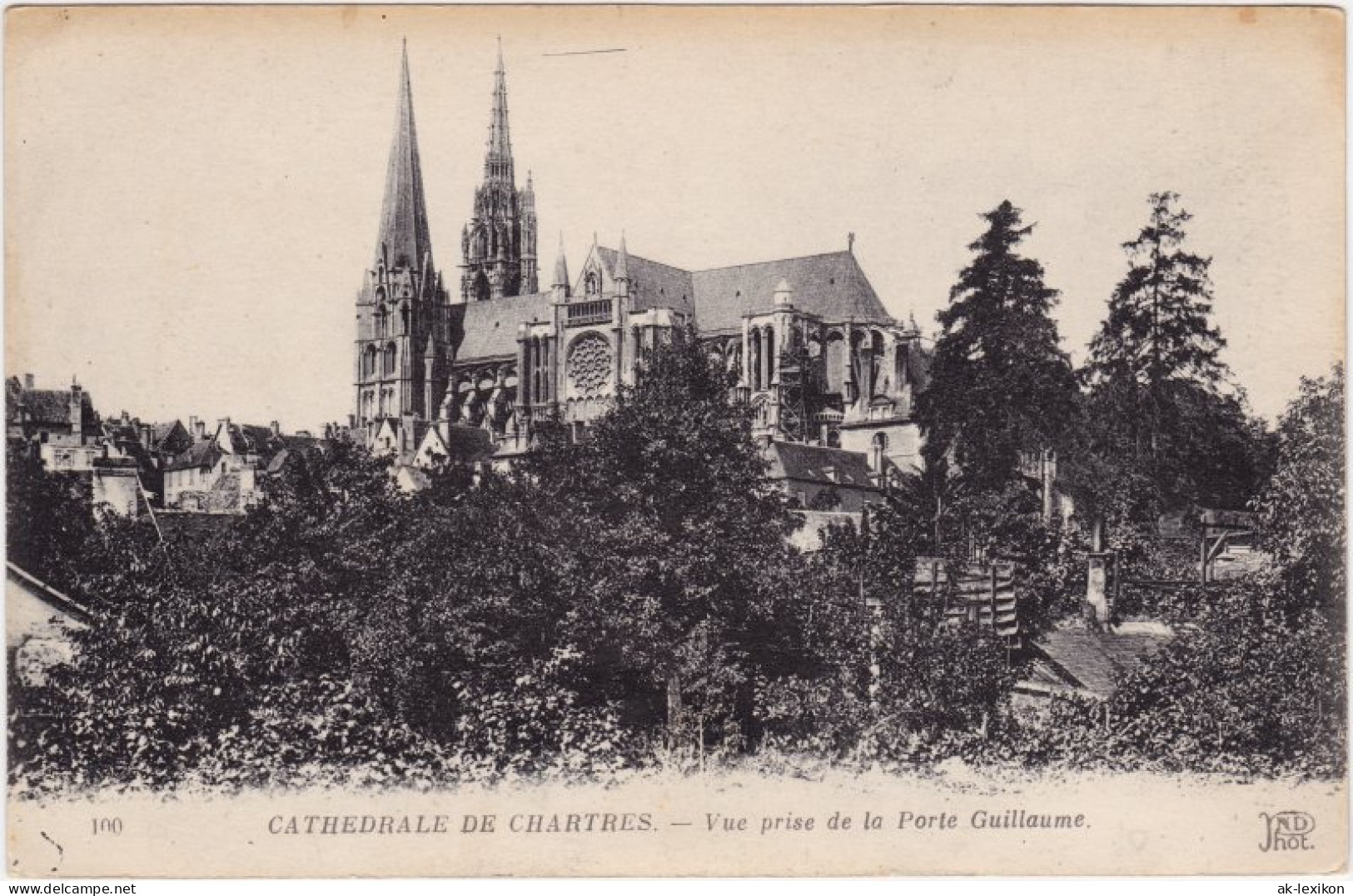 Chartres Eure-et-Loir Kathedrale Von Chartres 1919 - Chartres