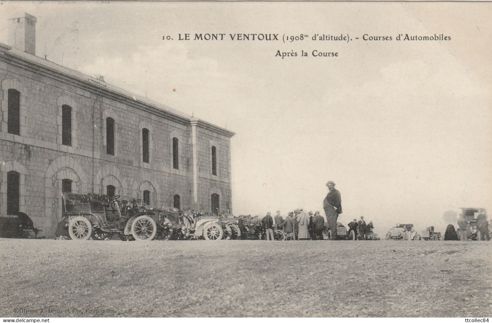 CPA-84-Le Mont Ventoux-Courses D'automobiles-Après La Course - Other & Unclassified