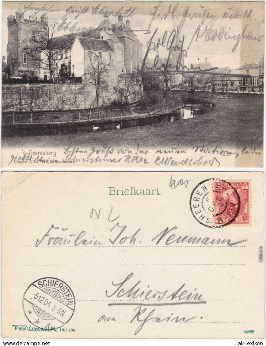 Postkaart ’s-Heerenberg-Montferland Stadt Und Schloß 1904  - Autres & Non Classés