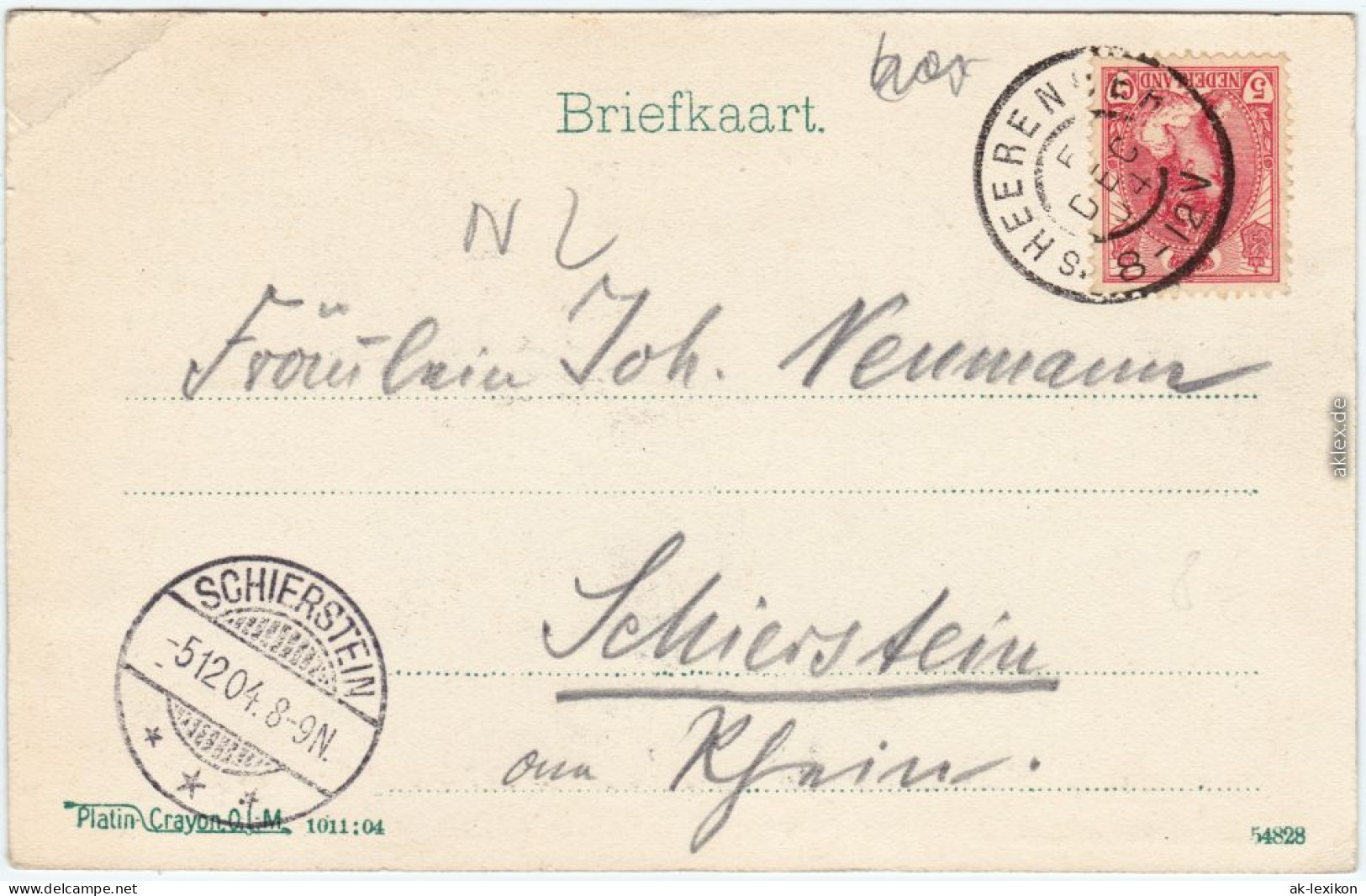 Postkaart ’s-Heerenberg-Montferland Stadt Und Schloß 1904  - Andere & Zonder Classificatie