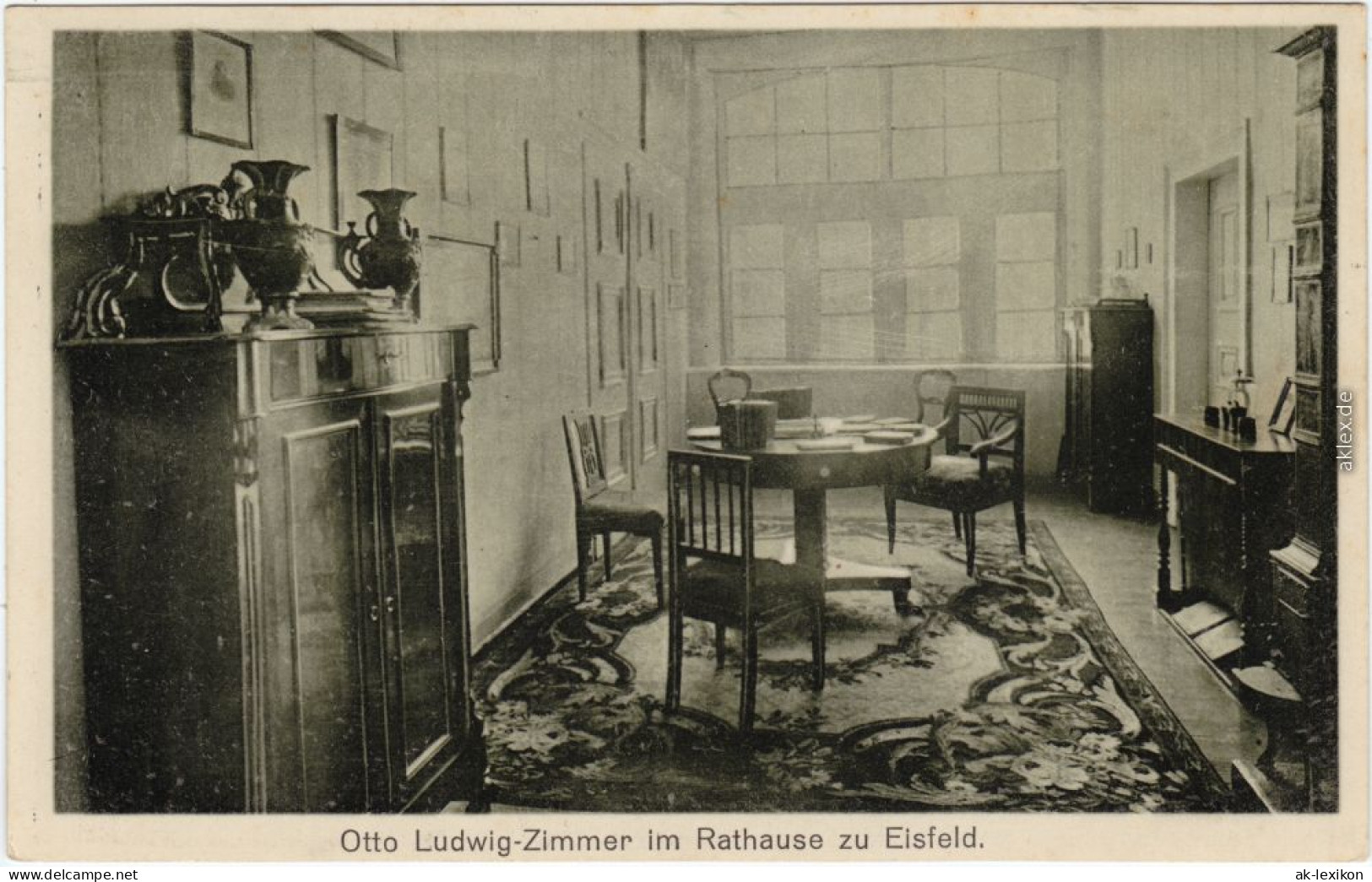 Ansichtskarte Eisfeld Otto Ludwigzimmer Im Rathaus 1922  - Other & Unclassified