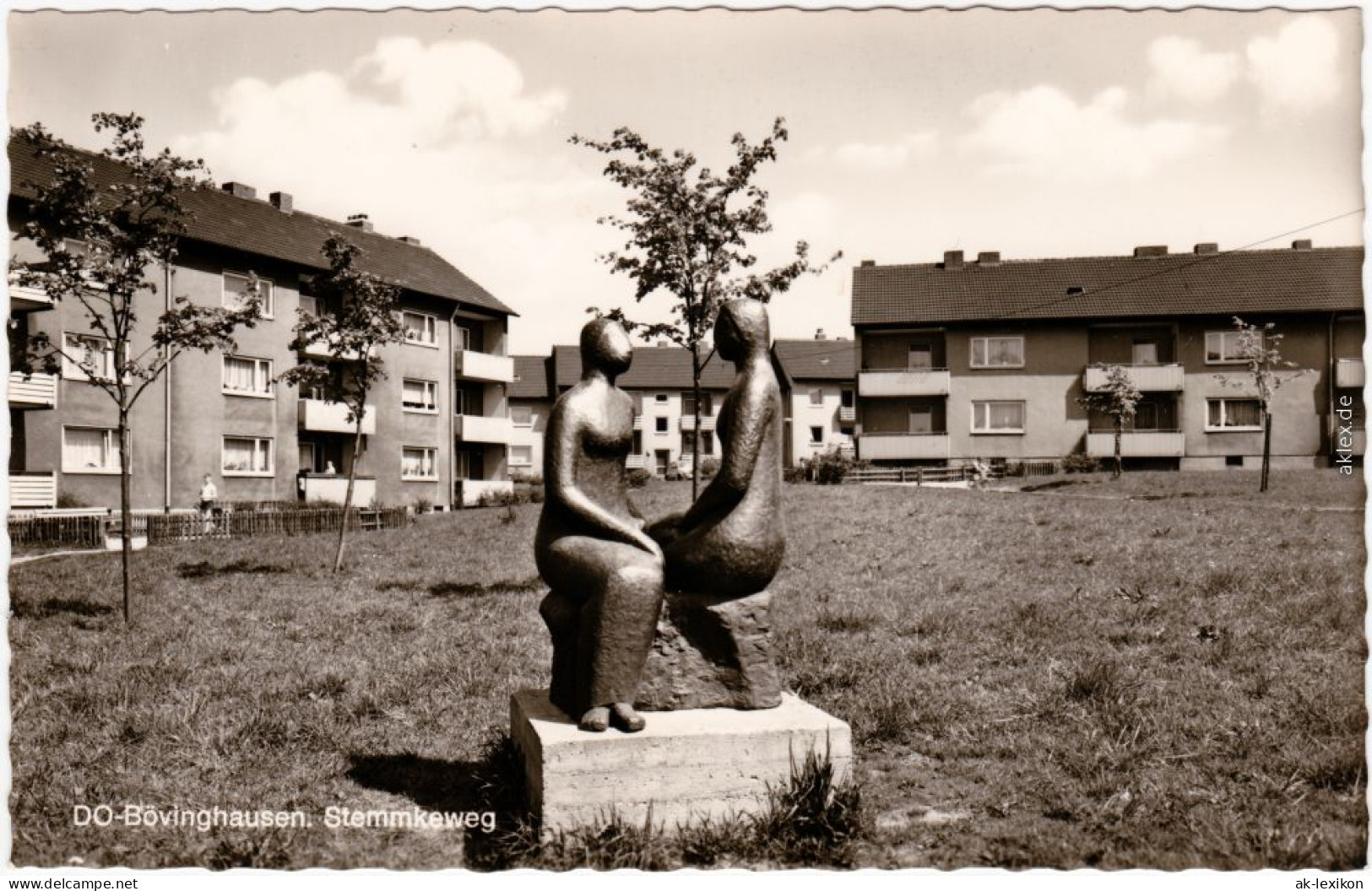 Ansichtskarte Bövinghausen-Dortmund Stemmkeweg 1966  - Dortmund