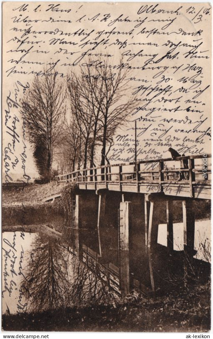 Ansichtskarte  Brücke 1906 - A Identifier