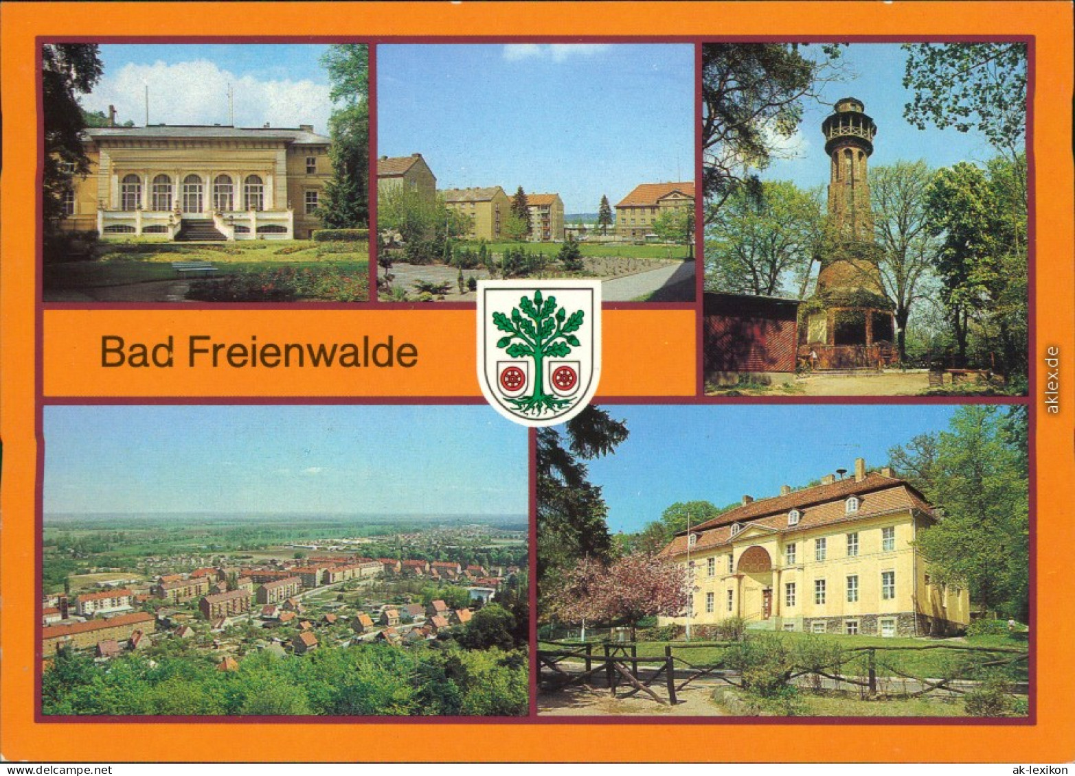 Bad Freienwalde Neubauten An Der Beethovenstraße  Oberschule  Brecht" 1986 - Bad Freienwalde